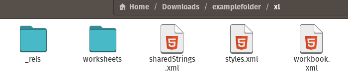 nested xml